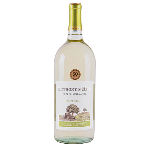 3534aed3d25e8af9037a76cfc900e88c3d1be4057aeddd4154b3b8137550c1ef Fetzer Anthony Hill Pinot Grigio - 1.5L - Image 1