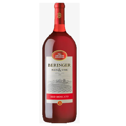 4eb0fee7a8a6fc99e53a6345f215c0879c21a446c2db4d3fe9d6f502980ae17b Beringer Main And Vine Moscato Red - 1.5L - Image 1