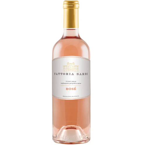 6dfe49b5a7b2895bf5326518a91a121a14973ca5d7d22263db4ad580ecaf7c17 Fattoria Sardi Toscana Organic Rose - 750ML - Image 1
