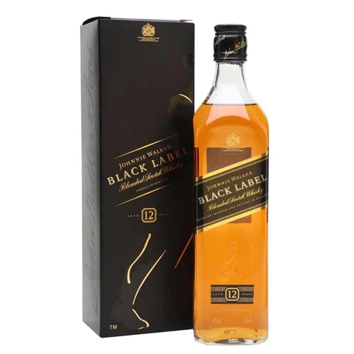 ff87d0fbd159448e73f0bdd892f2c0f7cf75ea14bf8344da8c229e73f70d9fdf Johnnie Walker Scotch Black Label 12 Year - 750ML - Image 1